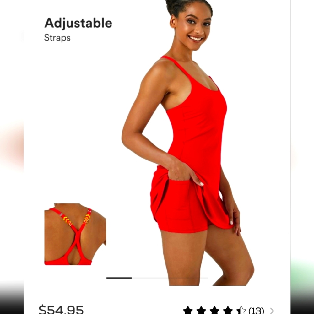 Halara 2in1 Dress with Built in Shorts